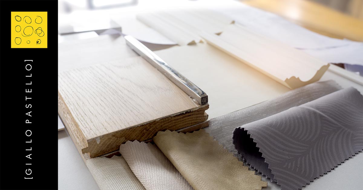 La Scelta dei Materiali nell'Interior Design - Giallo Pastello