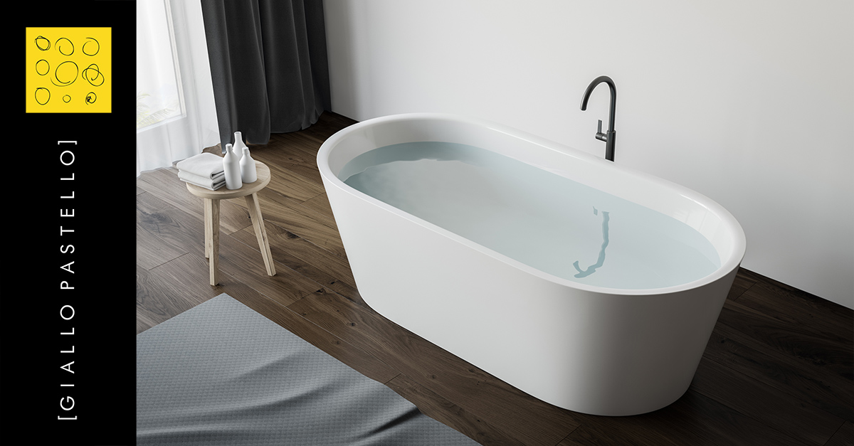 Arredare il bagno: i consigli dell’Interior Designer - Giallo Pastello