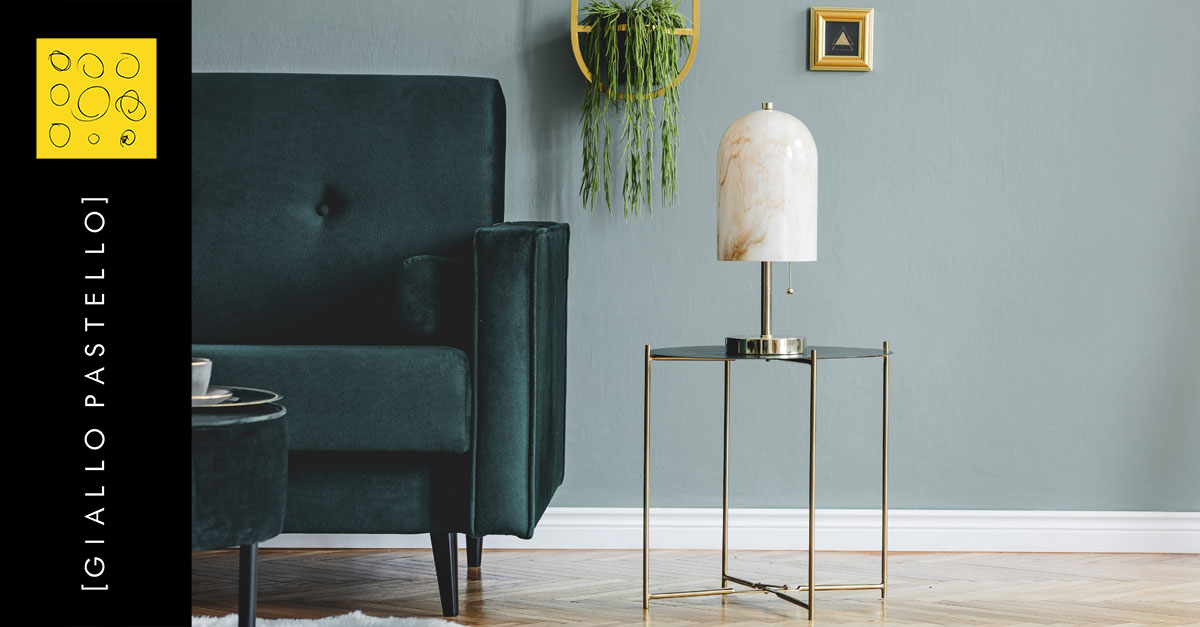 Illuminazione e Interior Design - Giallo Pastello
