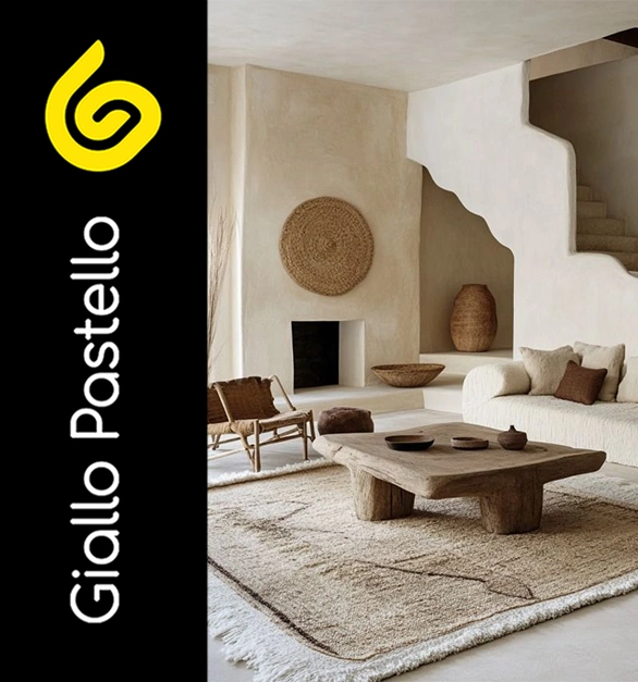 Arredo boho chic - Giallo Pastello