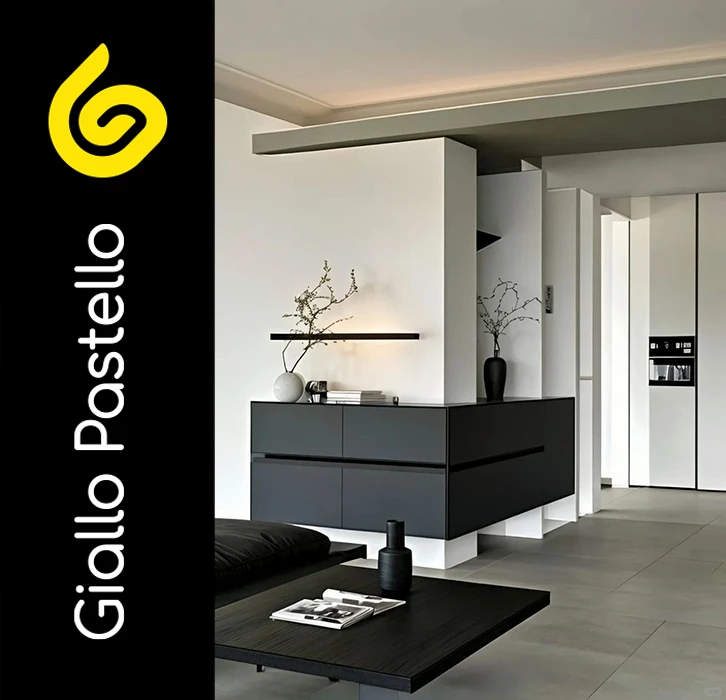 Arredo moderno:  - Giallo Pastello Interior Design