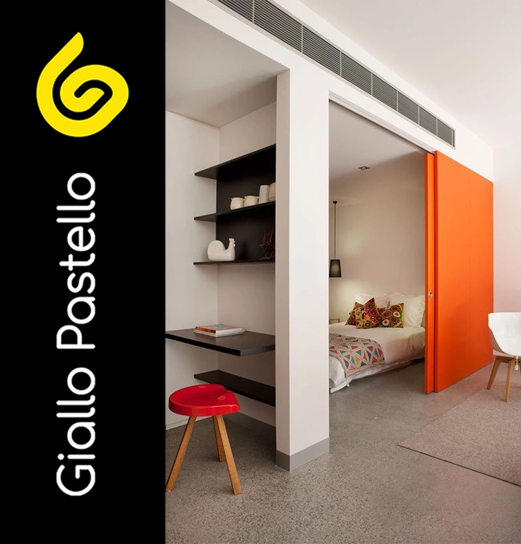 Come arredare una casa piccola - Giallo Pastello