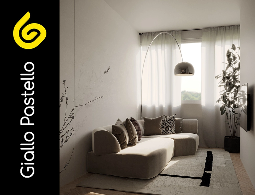Come arredare una casa piccola - Giallo Pastello