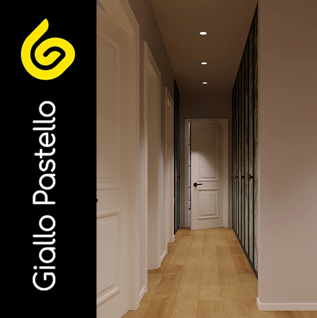Come arredare un corridoio - Giallo Pastello Interior Design