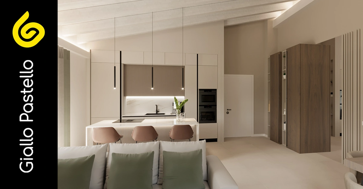 Progettare arredo casa - Giallo Pastello Interior Design