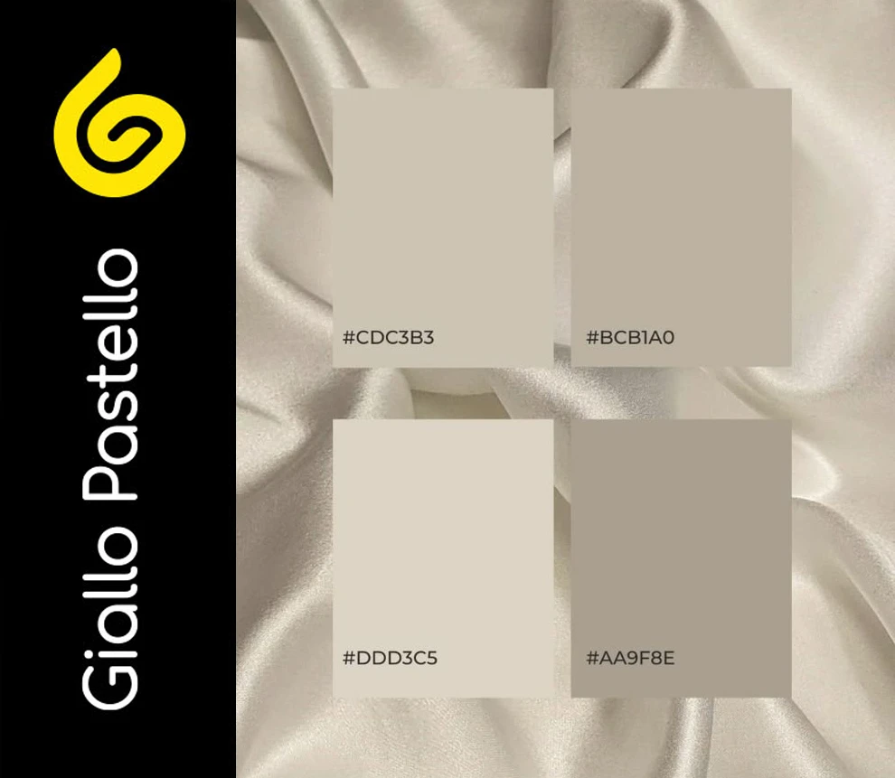Spazi Casa: colori neutri per l'ambiente - Giallo Pastello Interior Design Brescia Milano