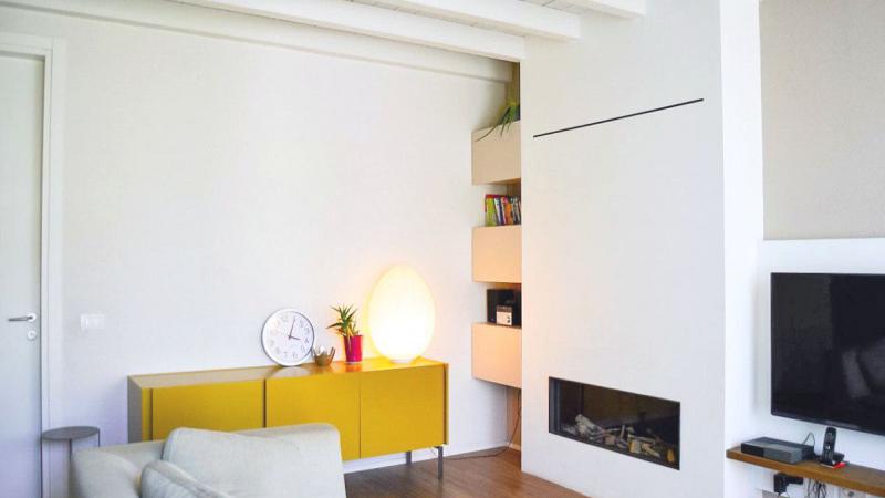Giallo Pastello Interior Design Brescia - Arredamento zona living