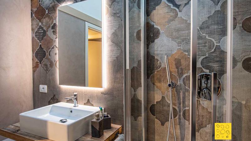 Rinnovo Bagno - Rinnovo Casa di GIovanna - Giallo Pastello Interior Design