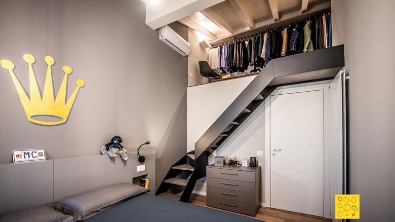 Arredamento cameretta - Rinnovo Casa di GIovanna - Giallo Pastello Interior Design