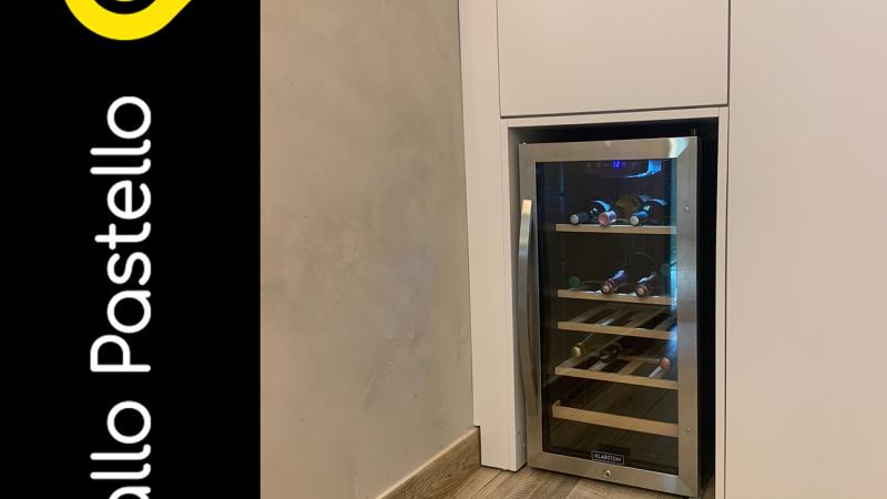 Frigo vini cucina - Giallo Pastello