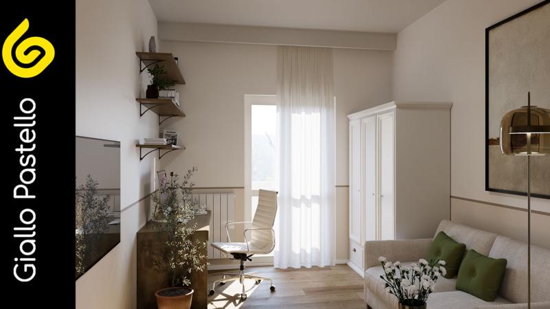 Casa stile inglese e rustico - Giallo Pastello