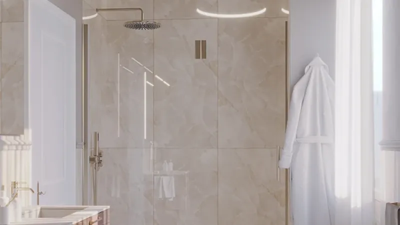 Armonie Private: ristrutturazione bagno - Giallo Pastello Interior Design