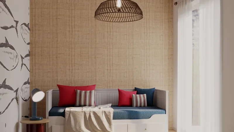 Camera da letto singola - Un progetto a Marzamemi: Restyling Appartamento - Giallo Pastello Interior Design