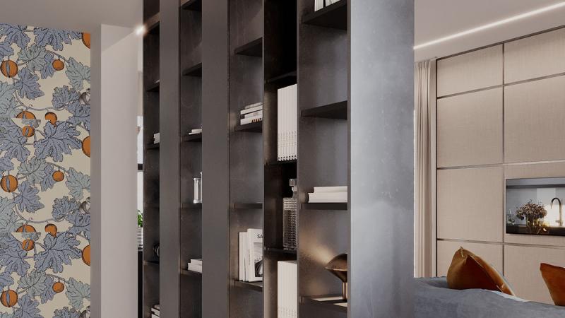 Restyling con vista sul Lago di Como - Libreria