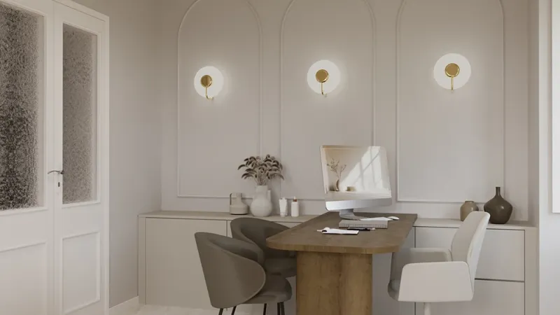 Eleganza Essenziale: progettare la bellezza con misura e luce - Studio 2 - Giallo Pastello Interior Design